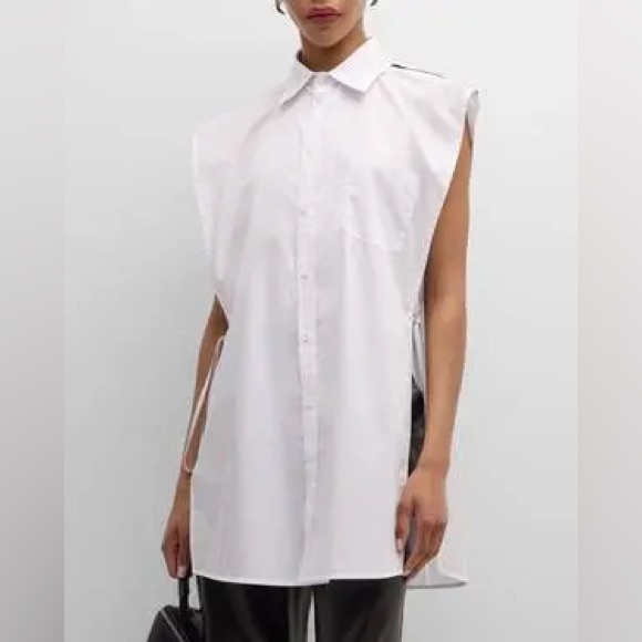 PETER DO Tops - PETER DO Peter Shirt Vest in
White Size S NWT $555